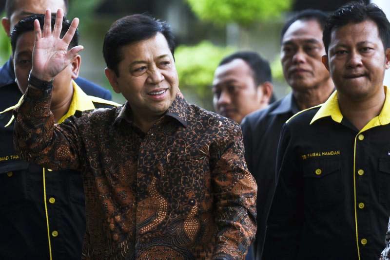 Setya Novanto Mundur dari Ketua DPR RI jadi Sorotan Dunia
